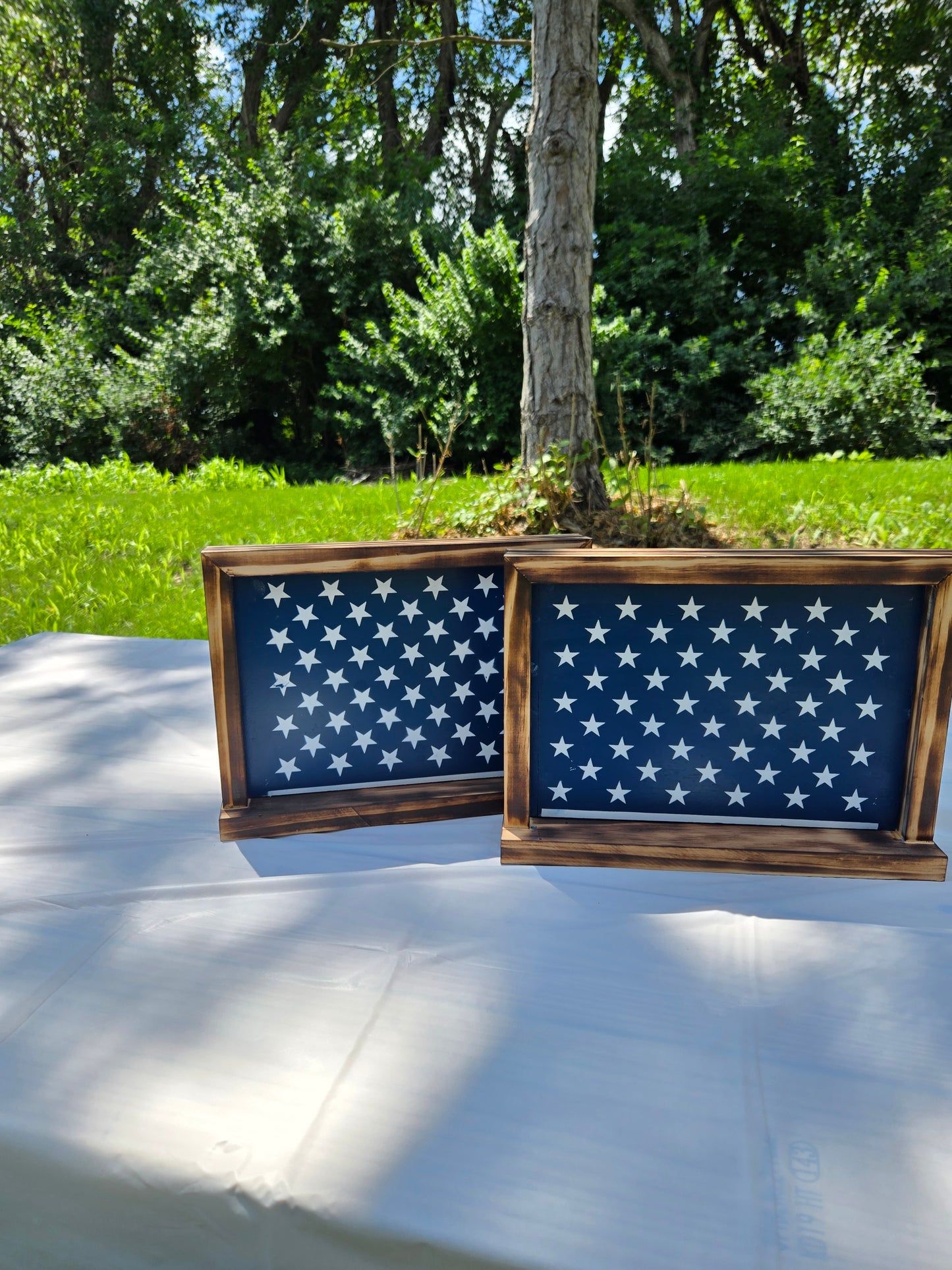 50 Stars Plaque