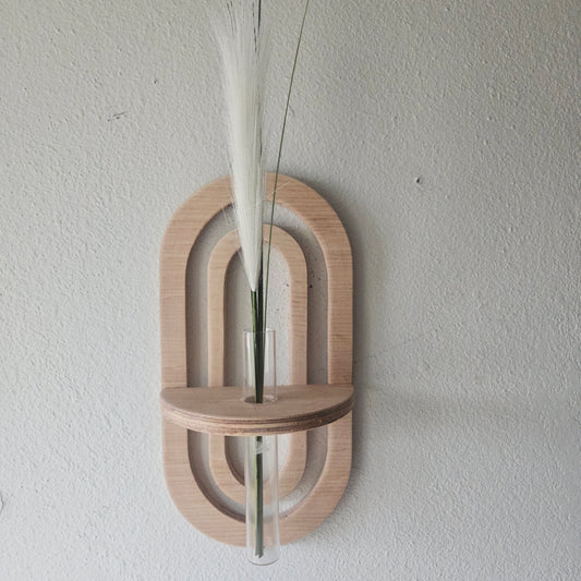 Oval Wall Vase (2pcs)