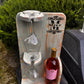 Wine and Glass display Stand with Custom Emblem