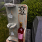 Wine and Glass display Stand with Custom Emblem